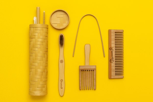 Organic Bamboo Tribal Travel Kit
