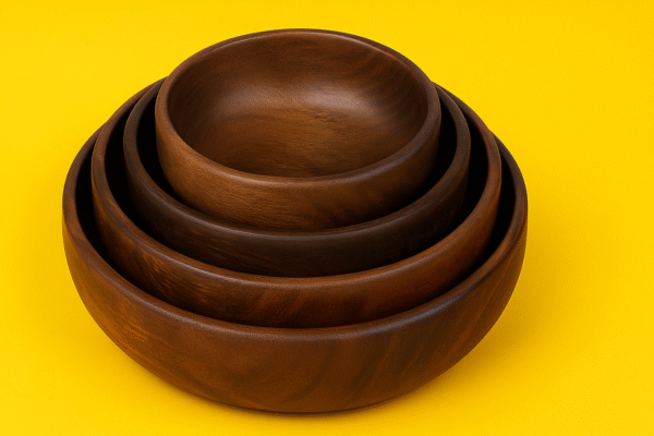 Wood Classic Elegant Bowl (Set Of 4)