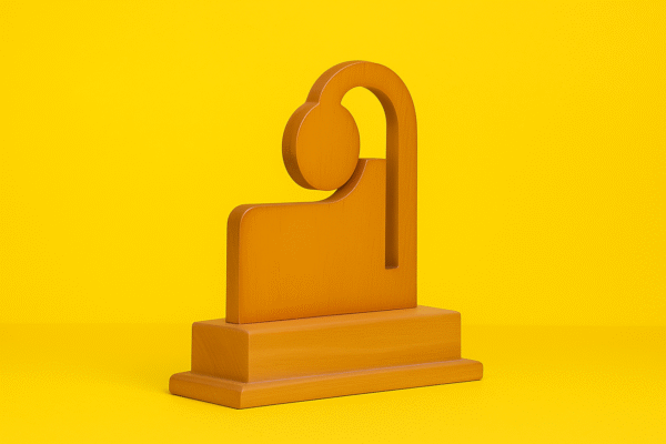 Wooden Trophy (28*25 cm)