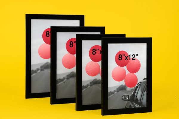 4 Size Photo Frame for Wall Set of 5